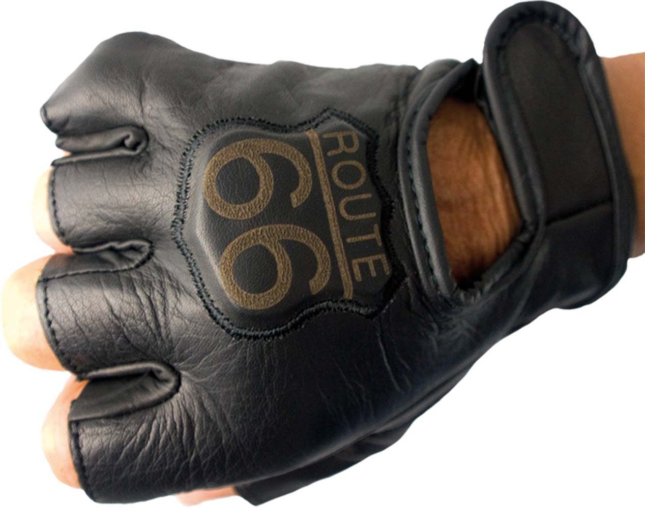 NEU 1 Paar Handschuhe Gloves Fingerhandschuhe uni schwarz Gr L/XL 