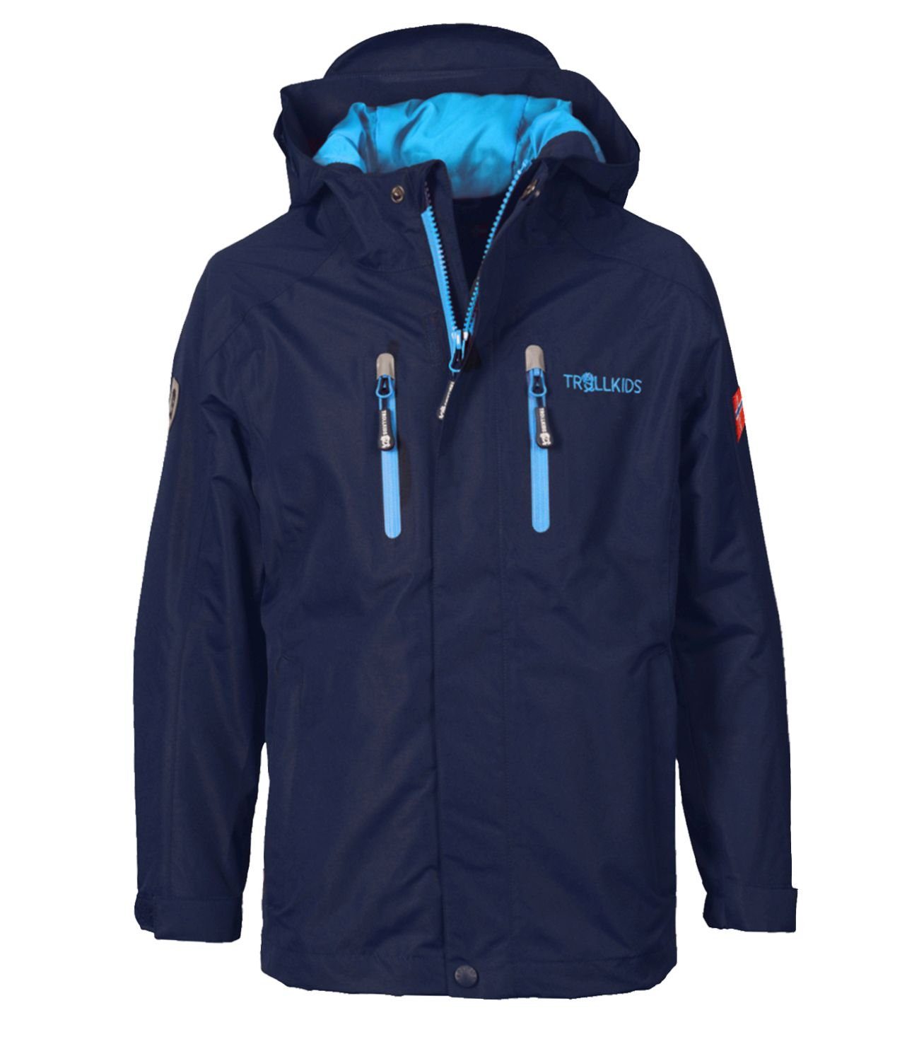 TROLLKIDS Regenjacke Sognefjord PRO Wasserdicht