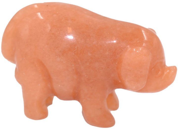 mit billiger Ware handeln Firetti Tierfigur Schmuck Geschenk Dekofigur Anlass - Schwein Karneol Weihnachten! Farbstein Geburtstag, jedem Perfekt zu St), Edelstein (1