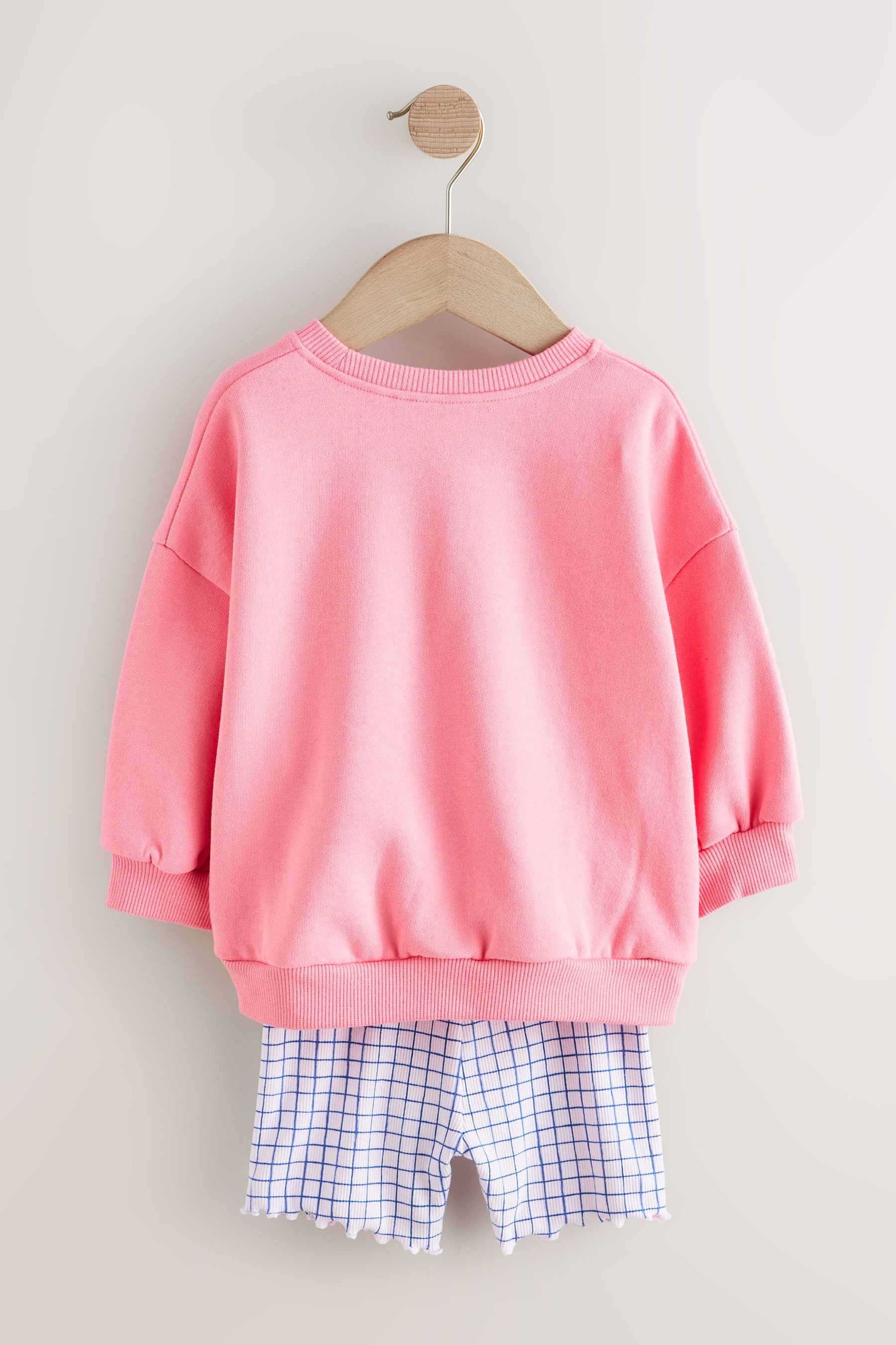 Next Pullover & Shorts Rundhals-Sweatshirt und Shorts im Set (2-tlg)