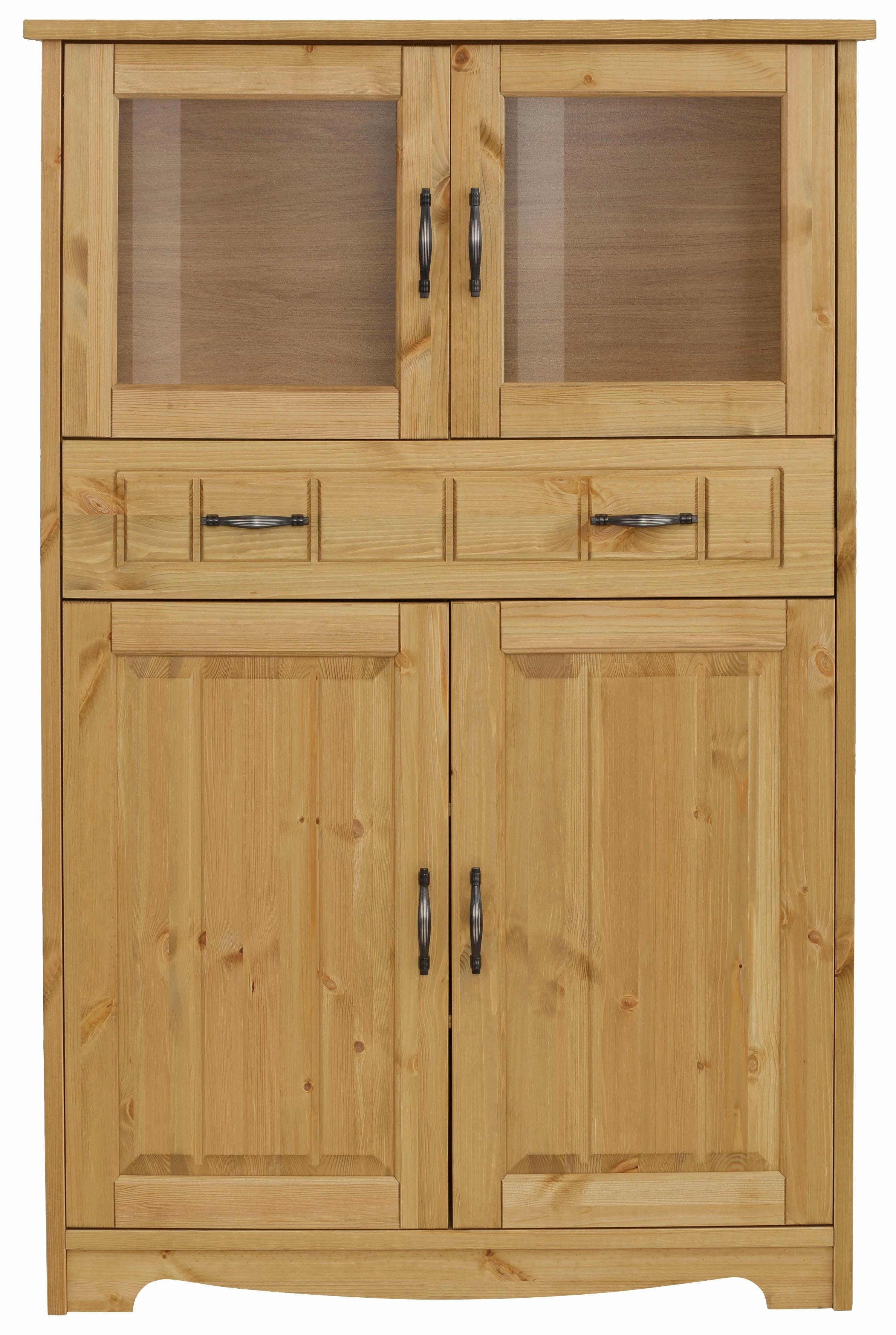 Home affaire Highboard Trinidad, Vitrine, Breite 102 cm