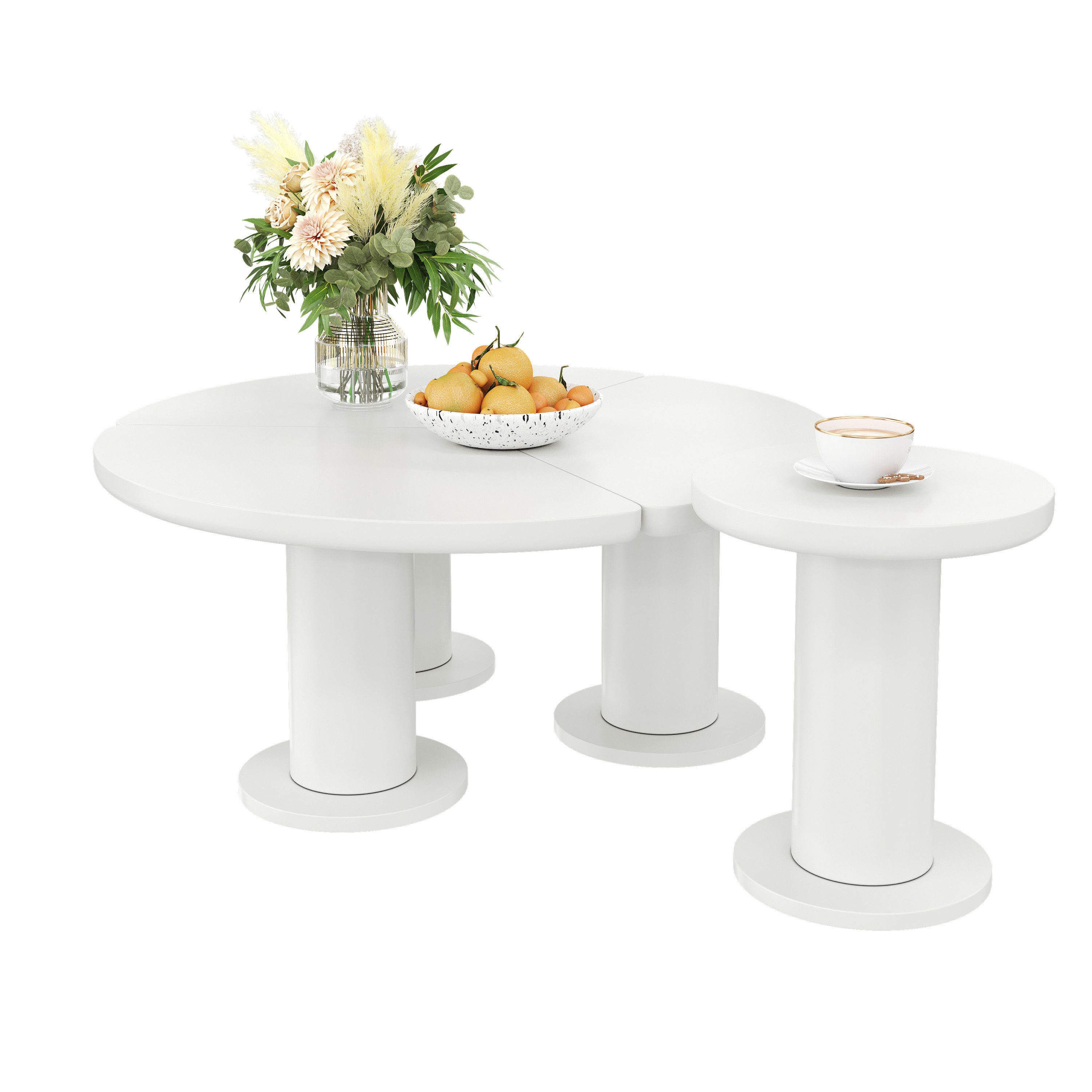 HAUSS SPOLE Couchtisch Runde Couchtisch Set, günstig online kaufen