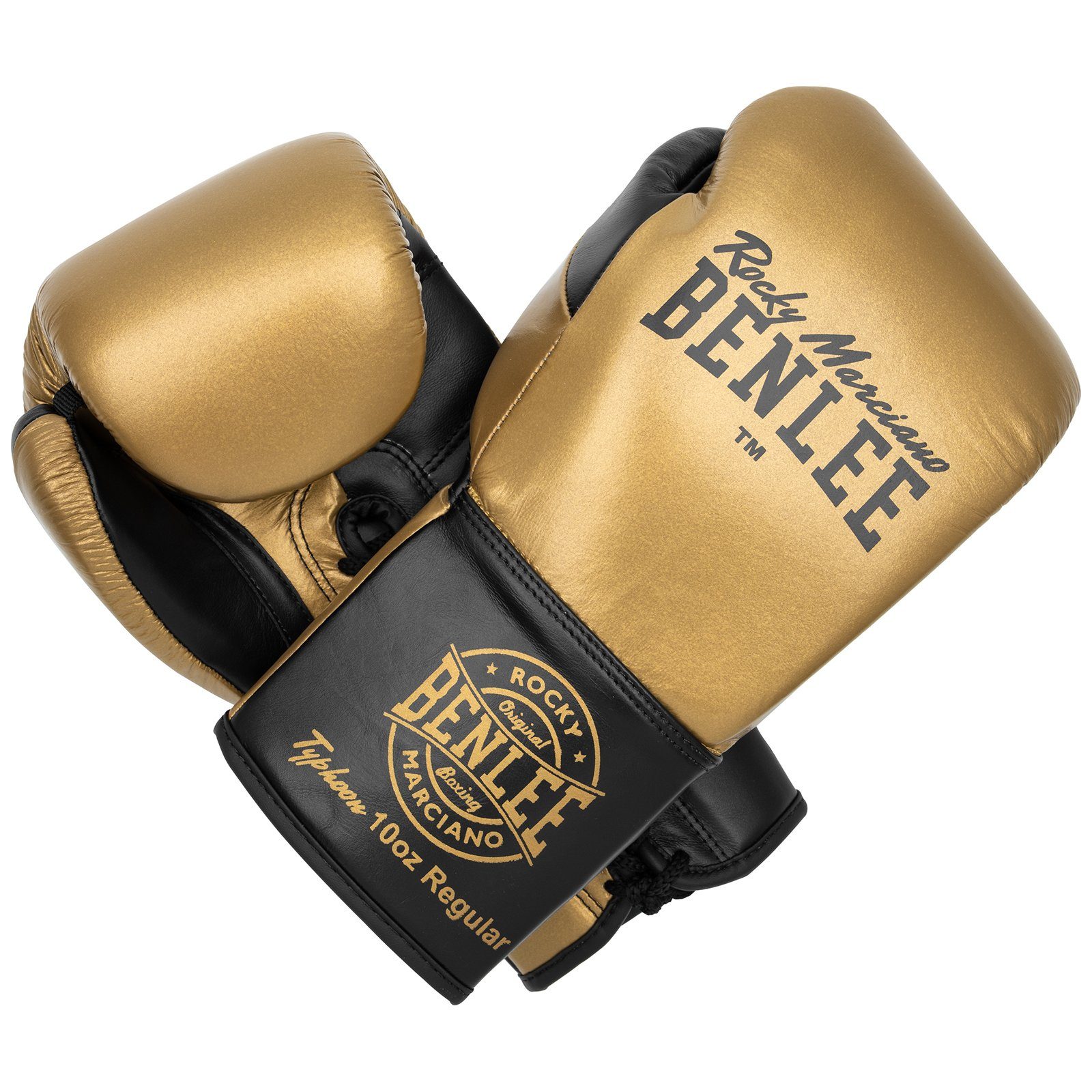 Boxhandschuhe Benlee Marciano TYPHOON Rocky Gold/Black