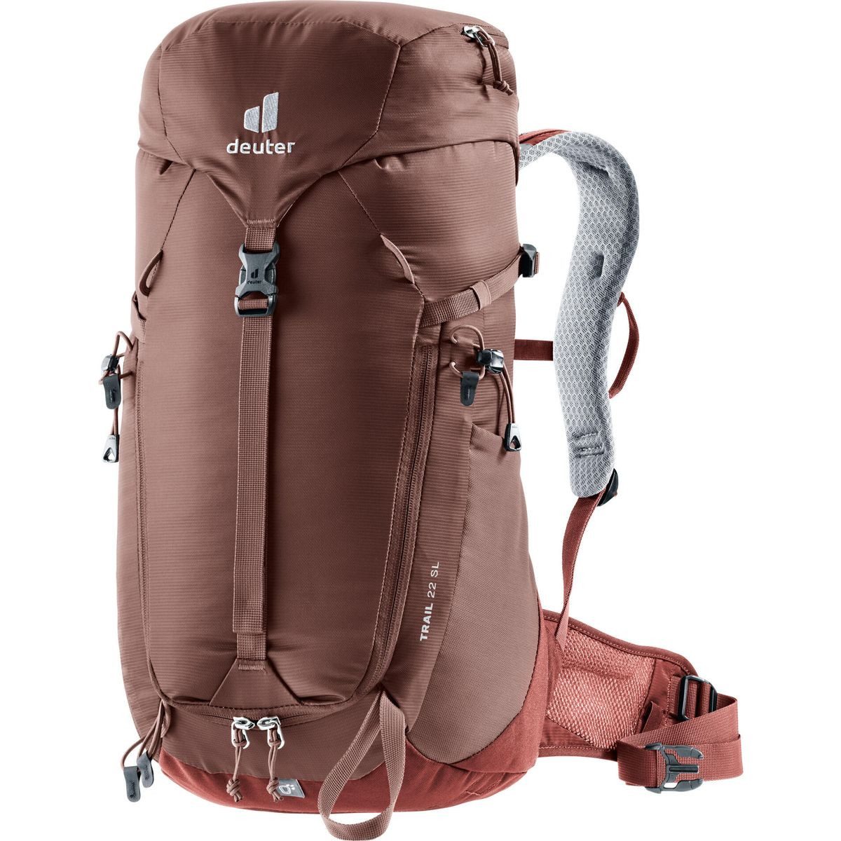 deuter Wanderrucksack Trail 22 SL, Vielseitiger Rucksack für Wanderungen mit exzellenter Belüftung und
