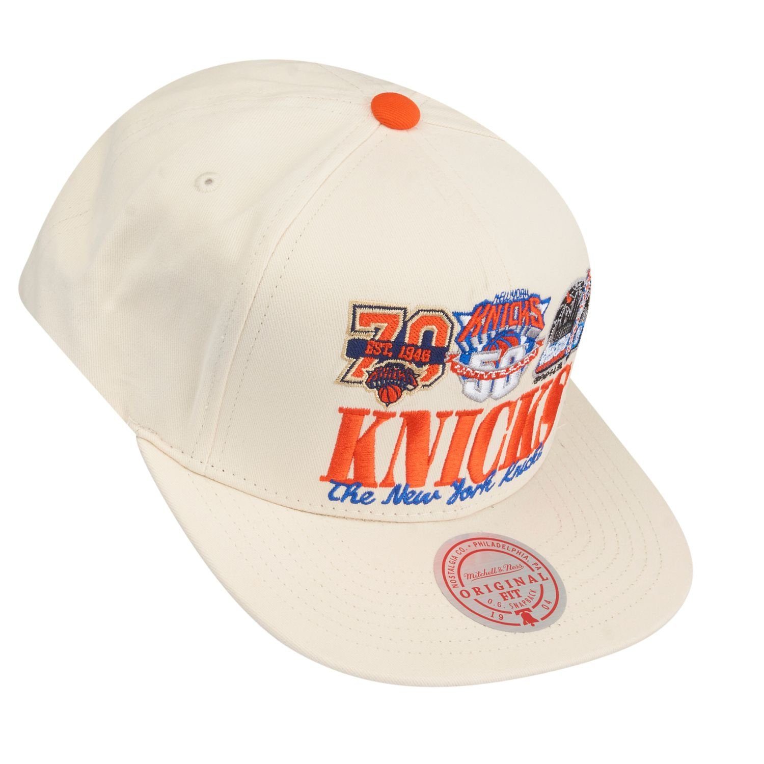 RETRO Ness & FRAME York Snapback Teams Knicks Mitchell Cap NBA New