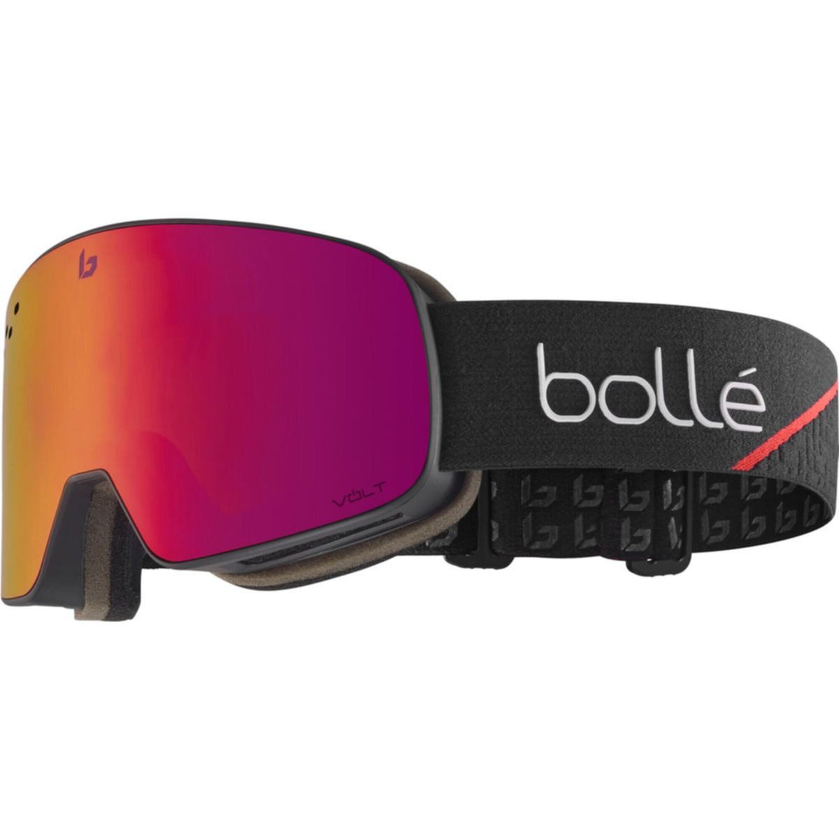 Bolle Skibrille Nevada, Rahmenlose Skibrille mit photochromer Linse