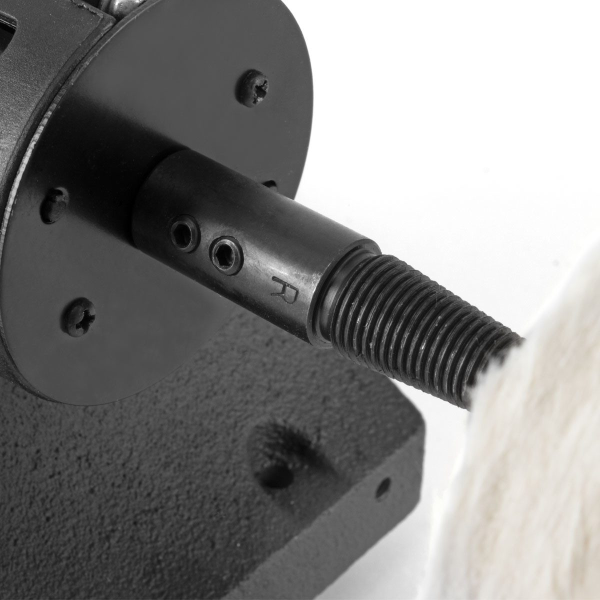 STAHLWERK Poliermaschine PM-480 ST Werkbank Poliermaschine, 1000 min. U/min, 7200 max. U/min, (Packung, 1 tlg), inkl. 2 Polerscheiben