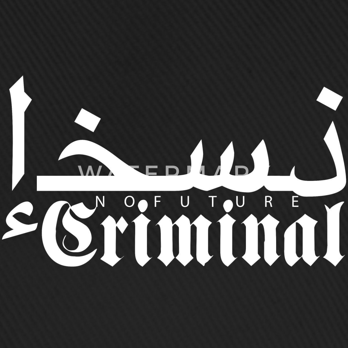 Spreadshirt Baseball Cap NoFuture Criminal Family günstig online kaufen