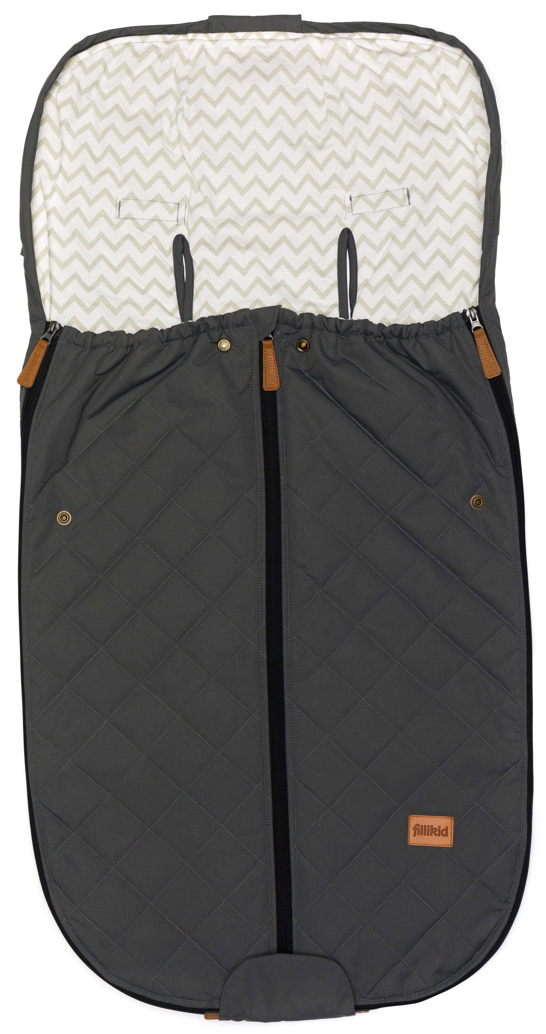 Fußsack Sommerfußsack Light Big, grau