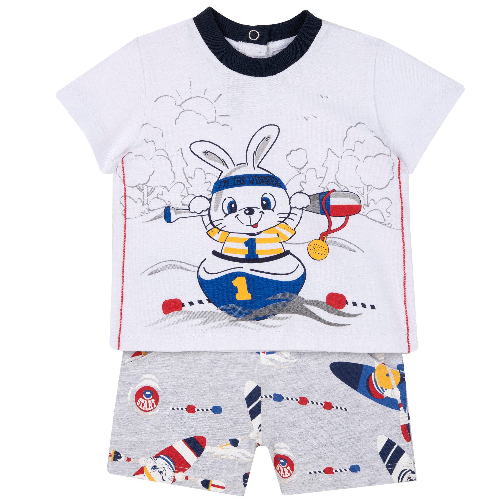 Chicco T-Shirt T-Shirt & Shorts (1-tlg) T-Shirt & Shorts mit Print