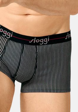 sloggi Retro Boxer 4er Pack Start (Spar-Set, 4-St) Hipster / Pant - Baumwolle - Ohne Eingriff - Extra weiches Taillenband