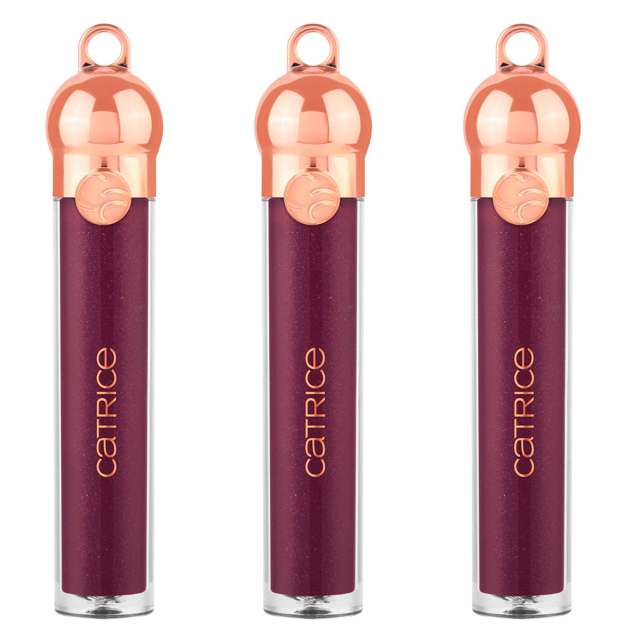 Catrice Блеск для губ HOLLYGLAZING Glazing Lip Colour, 3-tlg.