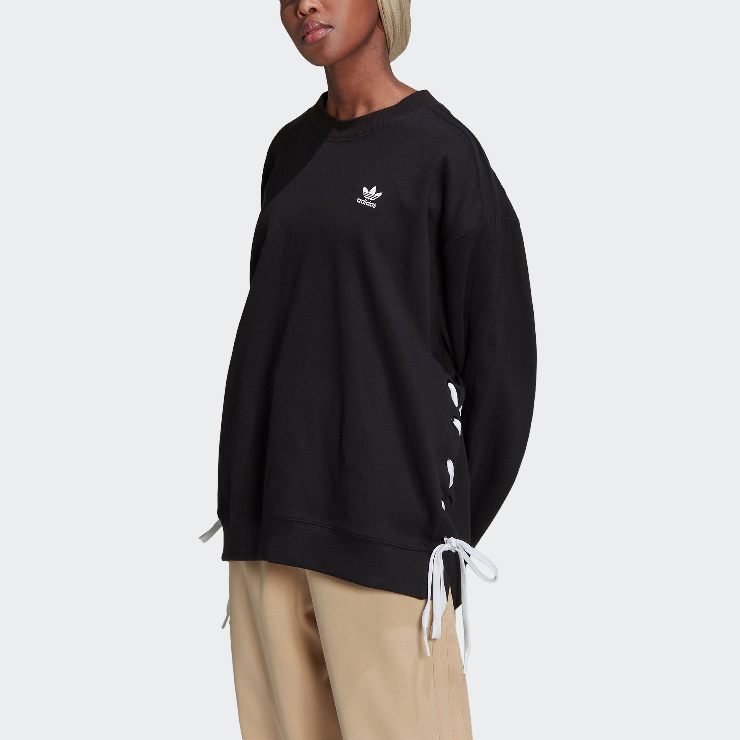 adidas ORIGINAL ALWAYS Originals LACED BLACK Sweatshirt