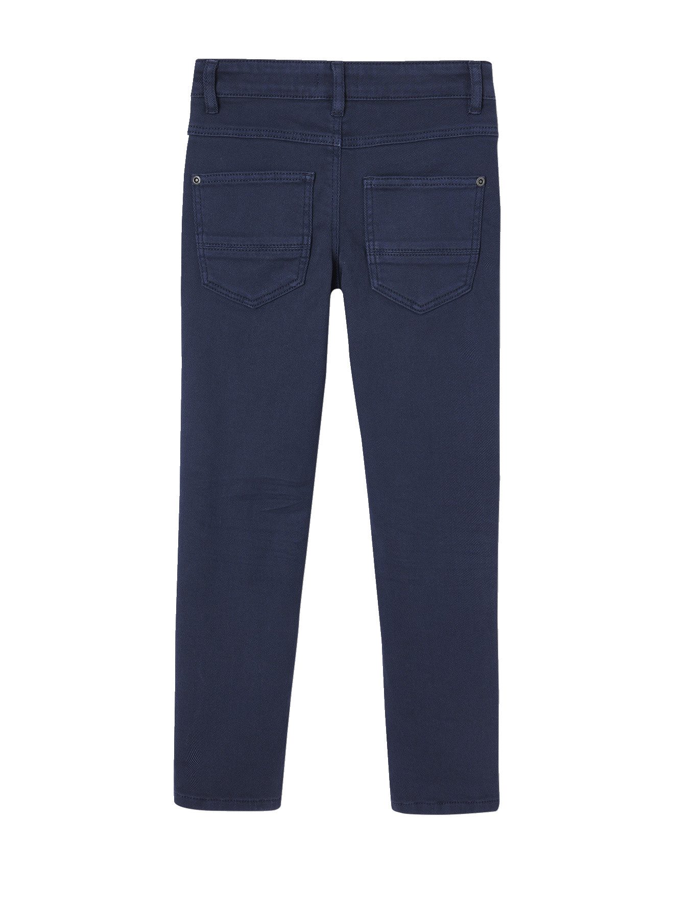 vertbaudet Slim-fit-Jeans Jungen Slim-Fit-Hose, Hüftweite SLIM Bundweite verstellbar, SLIM – Bild 2 von 4