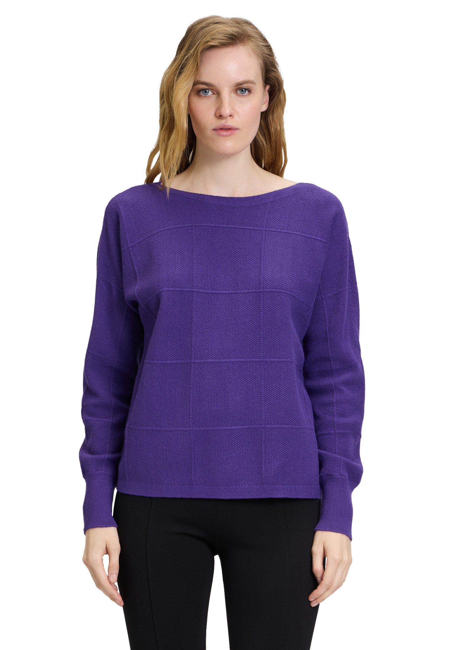 Strickpullover Betty Barclay Damen Feinstrickpullover kariert