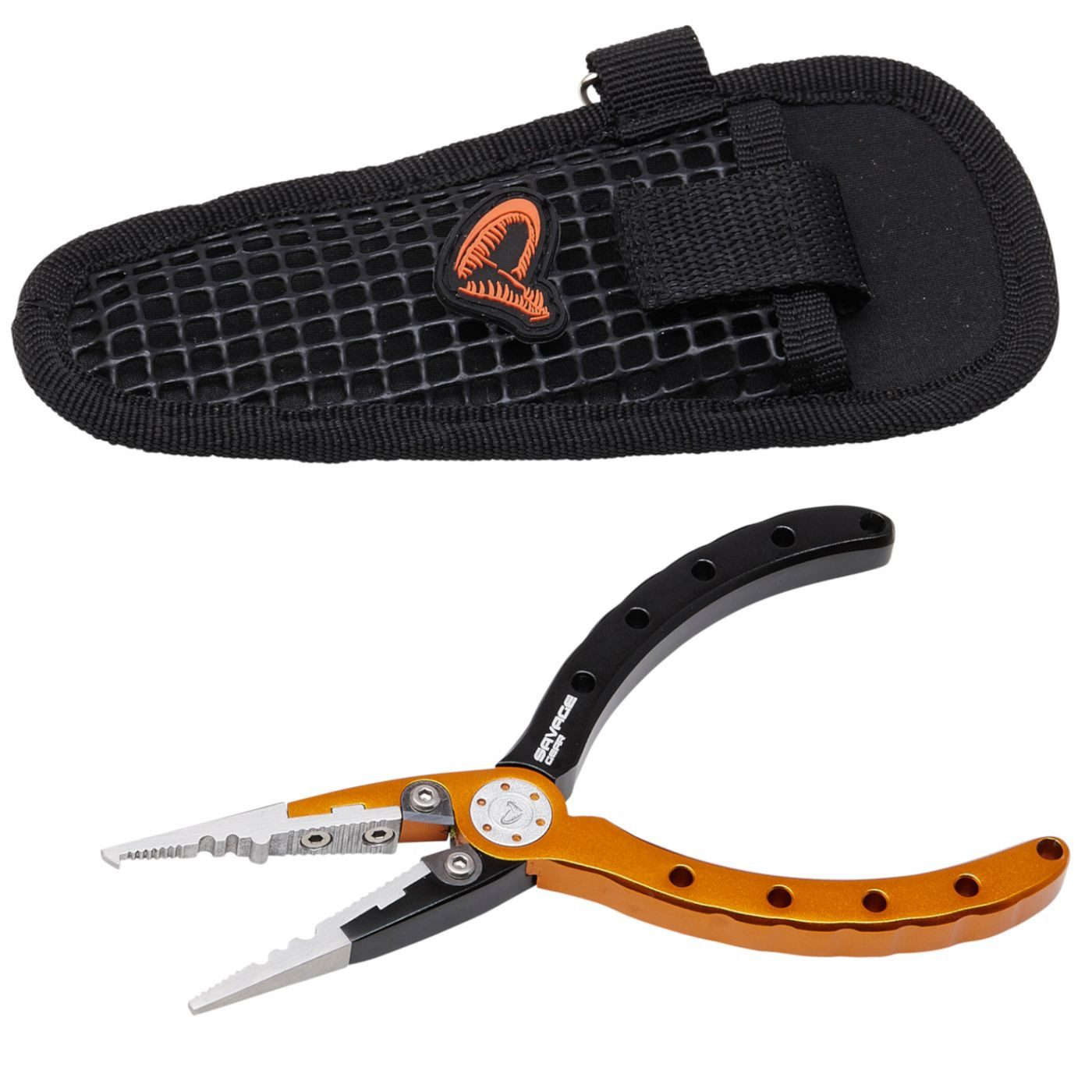 Angelhakenauslöser Savage Gear Alu Pro Pliers 15cm - Multitool Angelzange