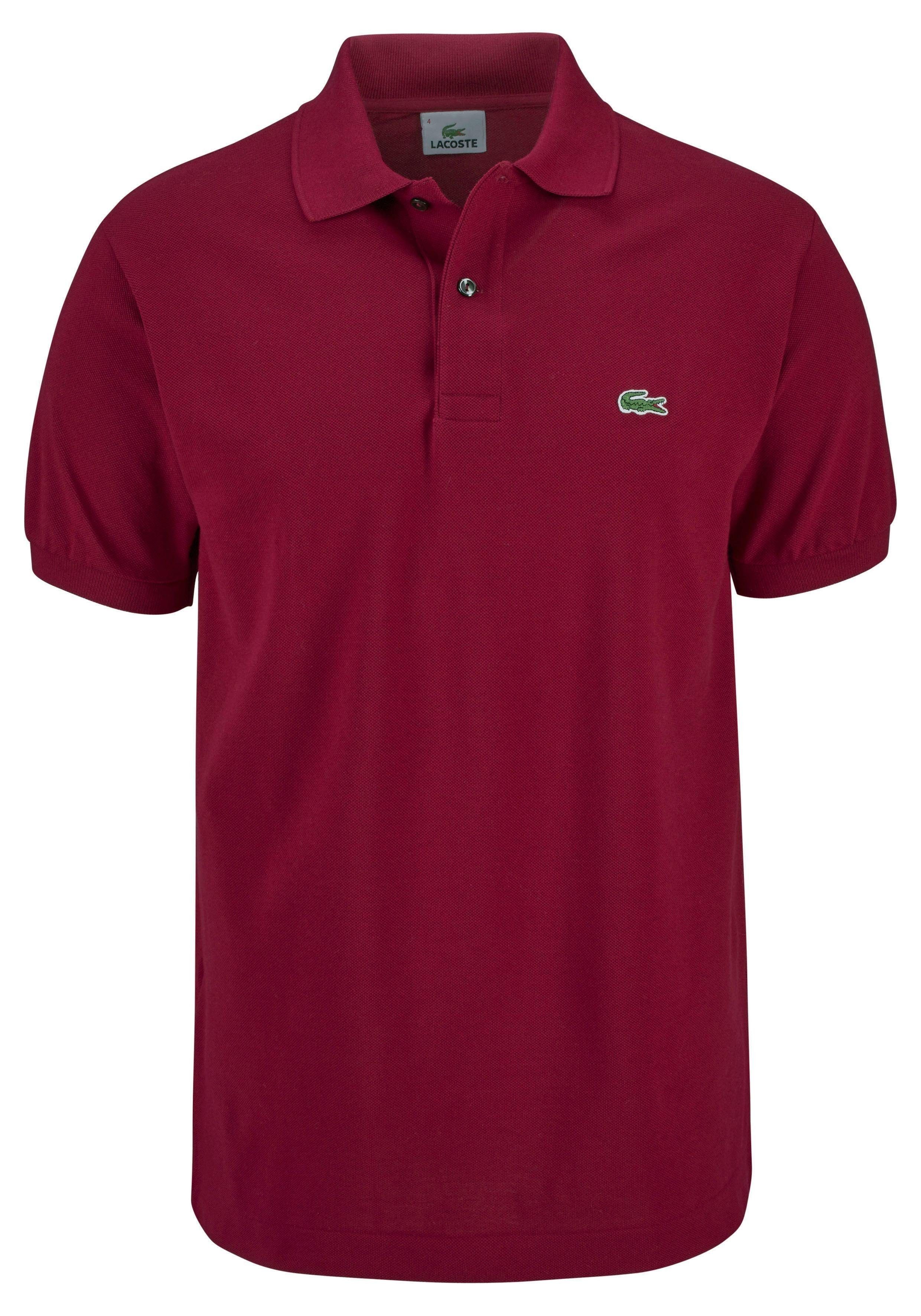 Lacoste Poloshirt (1-tlg) mit Knöpfen in Perlmuttoptik