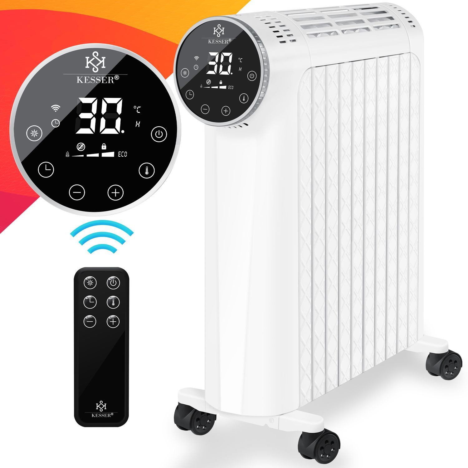 KESSER Ölradiator, 2500 W, Ölradiator 2500W günstig online kaufen