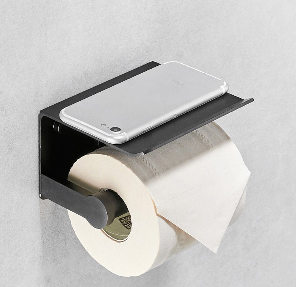 Haiaveng Toilettenpapierhalter Papierhandtuchhalter (Wirtschaftliche Verpackung) erforderlich mit kein Unterteilungen, Bohren