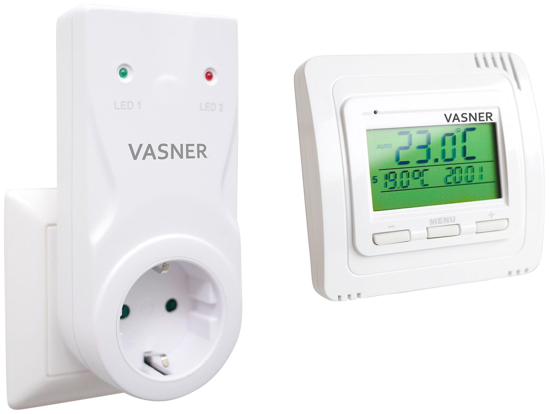 Vasner Funkthermostat-Sender VFTB-AS mit Steckdosenempfänger günstig online kaufen