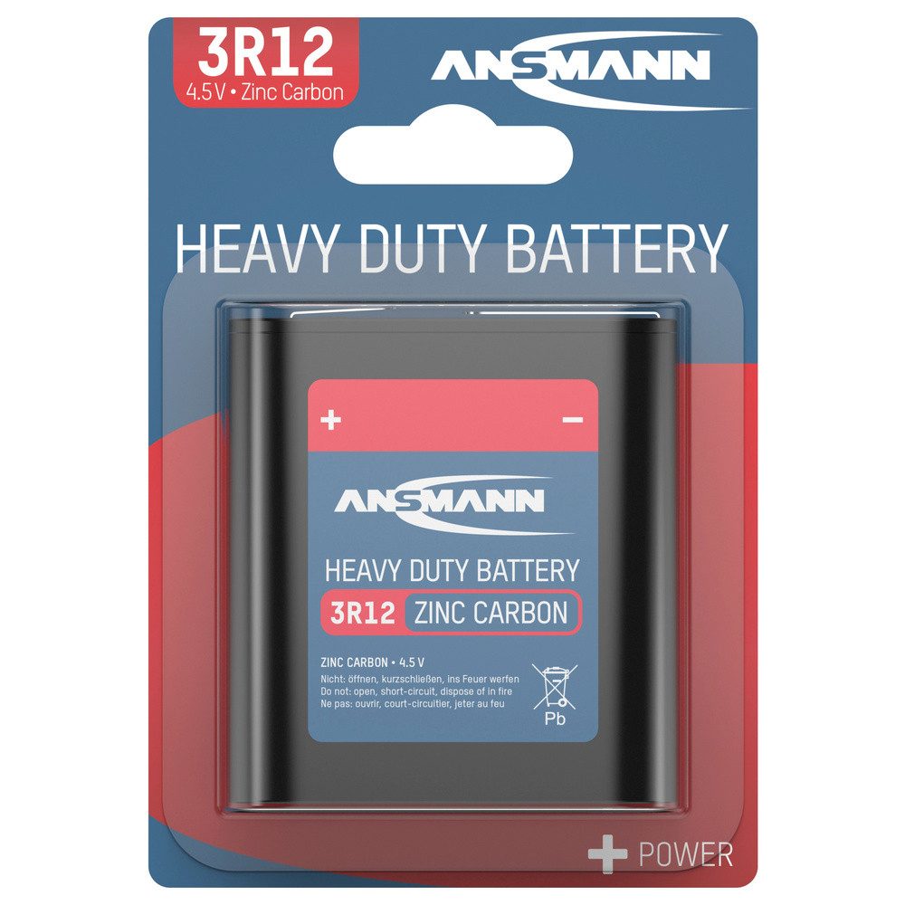 ANSMANN AG Ansmann 3R12 Flach-Batterie Zink-Kohle 1700 mAh 4.5 V 1 St. Batterie
