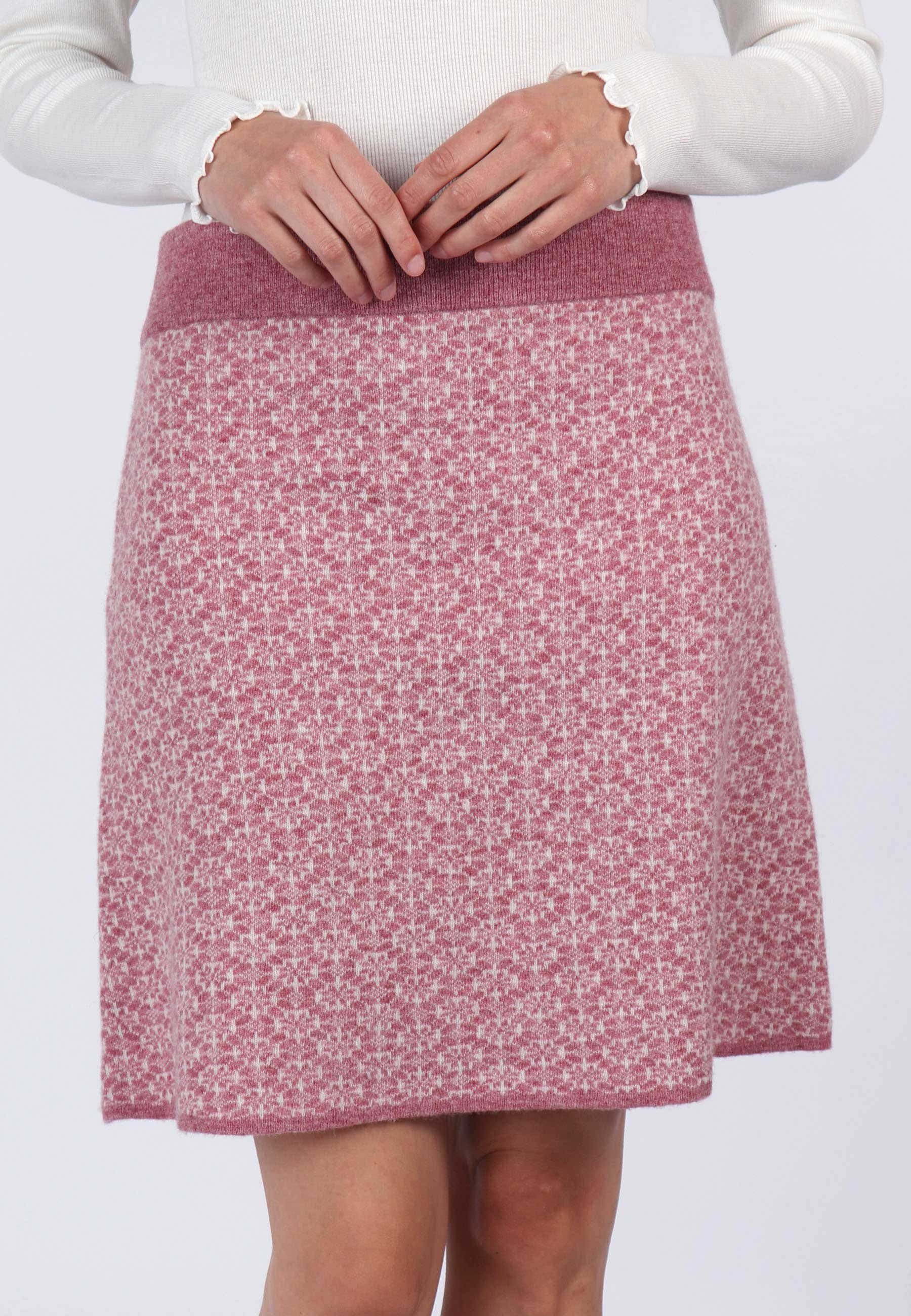 Sorgenfri Sylt Strickrock Mina Strickdetails