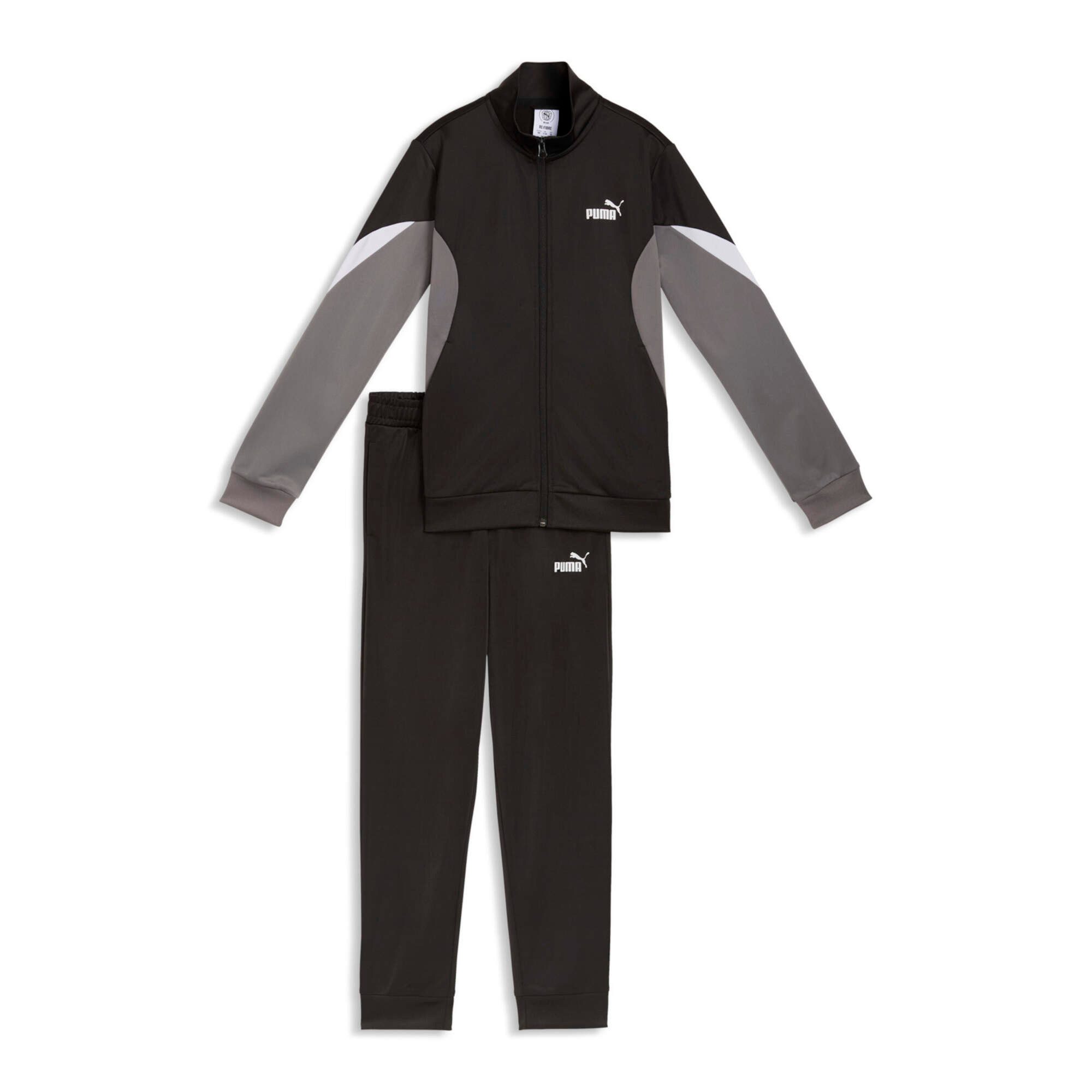 PUMA Trainingsanzug Puma Jungen Polyesteranzug ESS BLOCK Poly Suit B 693333