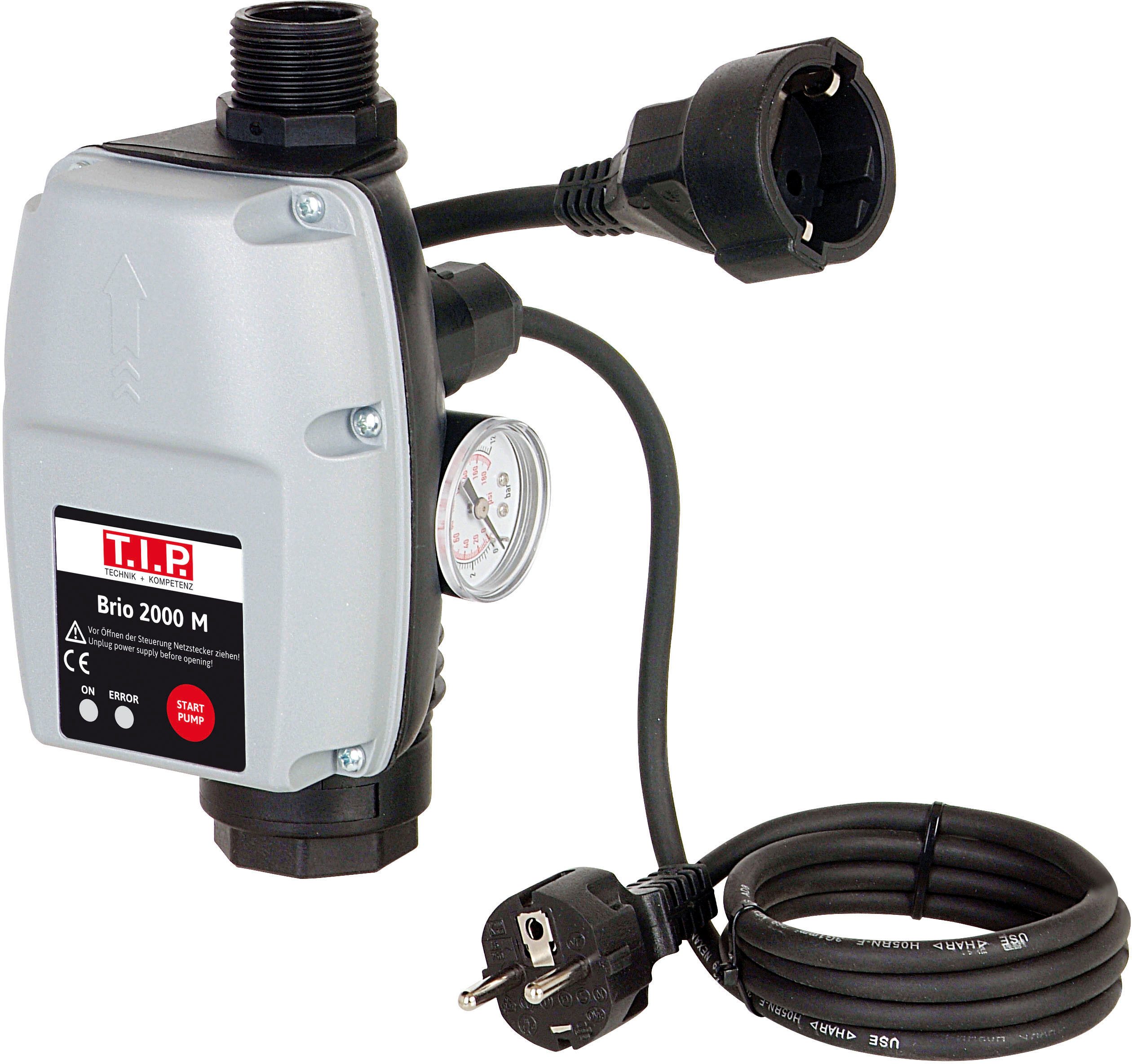 TIP Wasser-Druckschalter BRIO 2000 M, elektronische Pumpensteuerung