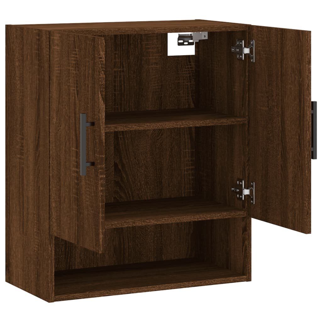 Eichen-Optik Braune Fächerschrank cm (1-St) Holzwerkstoff Braun Wandschrank vidaXL Eiche 60x31x70