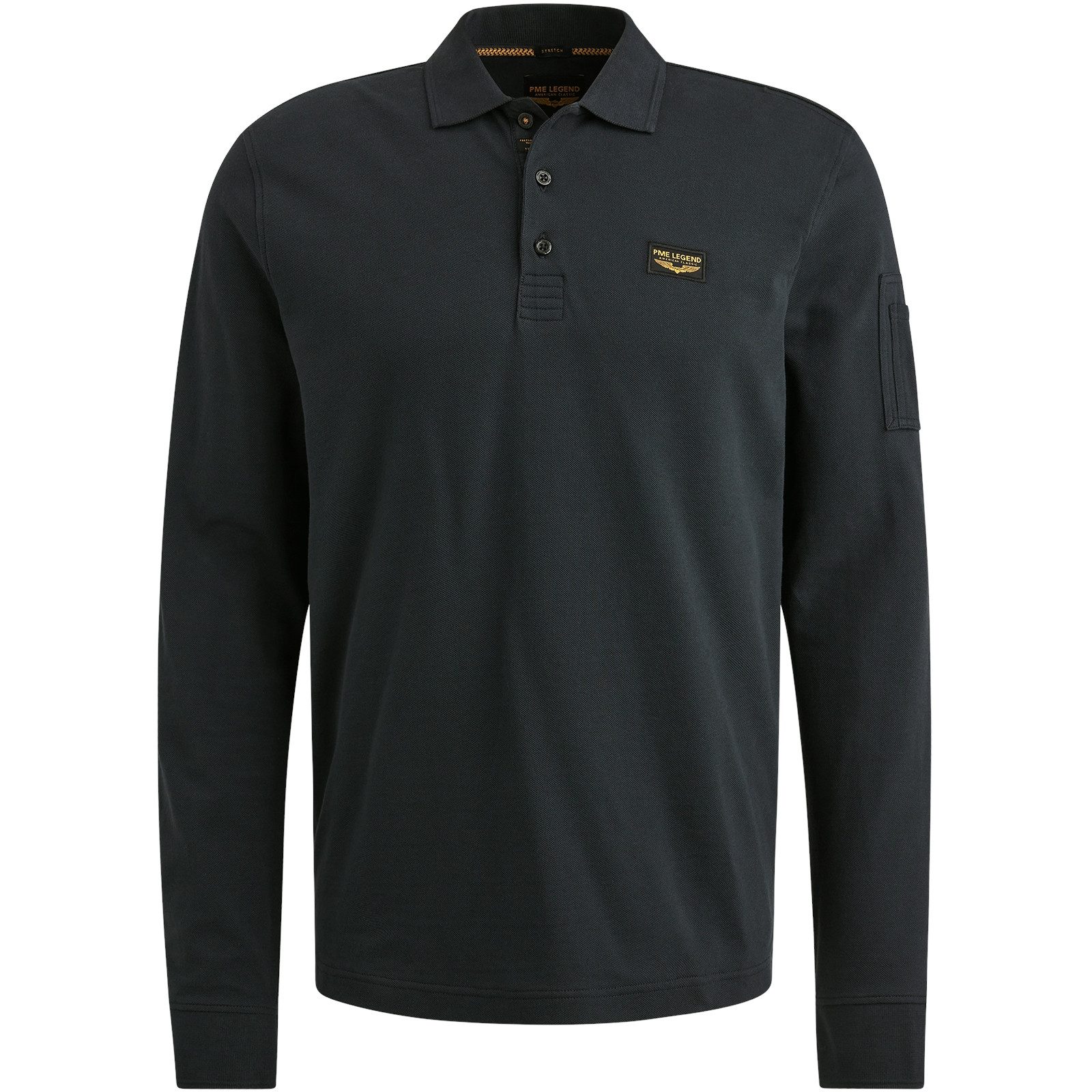 Langarm-Poloshirt