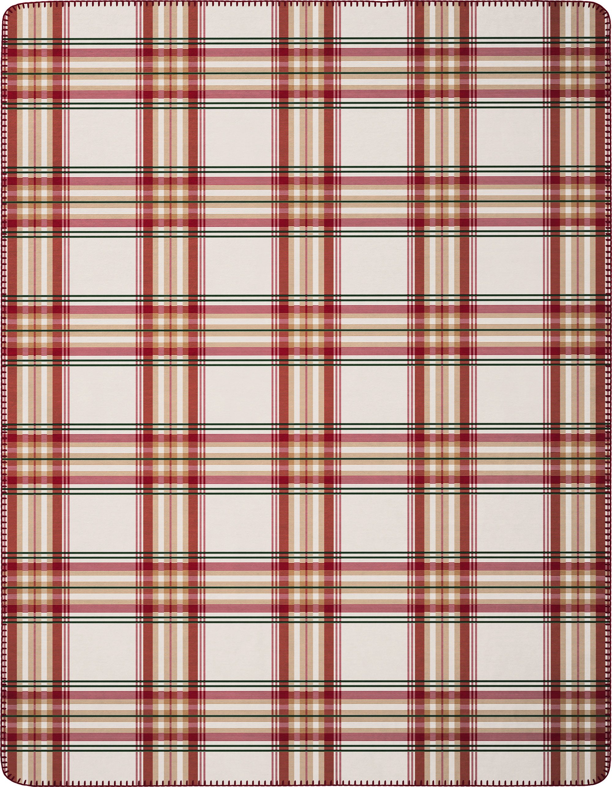 Wohndecke Tartan Delight mit Karomuster, Kuscheldecke in 150x200 cm, Viller günstig online kaufen
