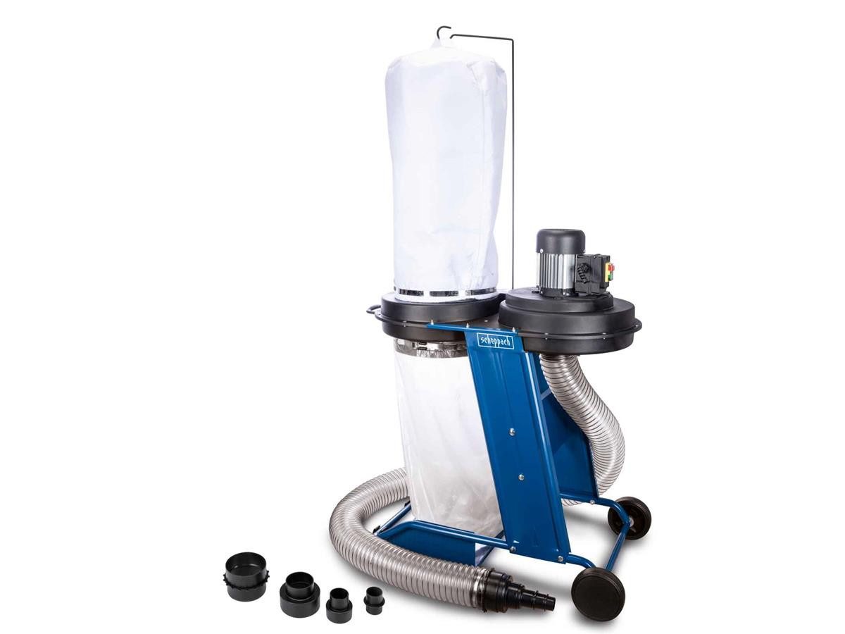 Scheppach Absauganlage HD12, 550 W, (Set, 5-tlg., mit Адаптери Set), auch zum Anschluss an Kleingeräte geeignet