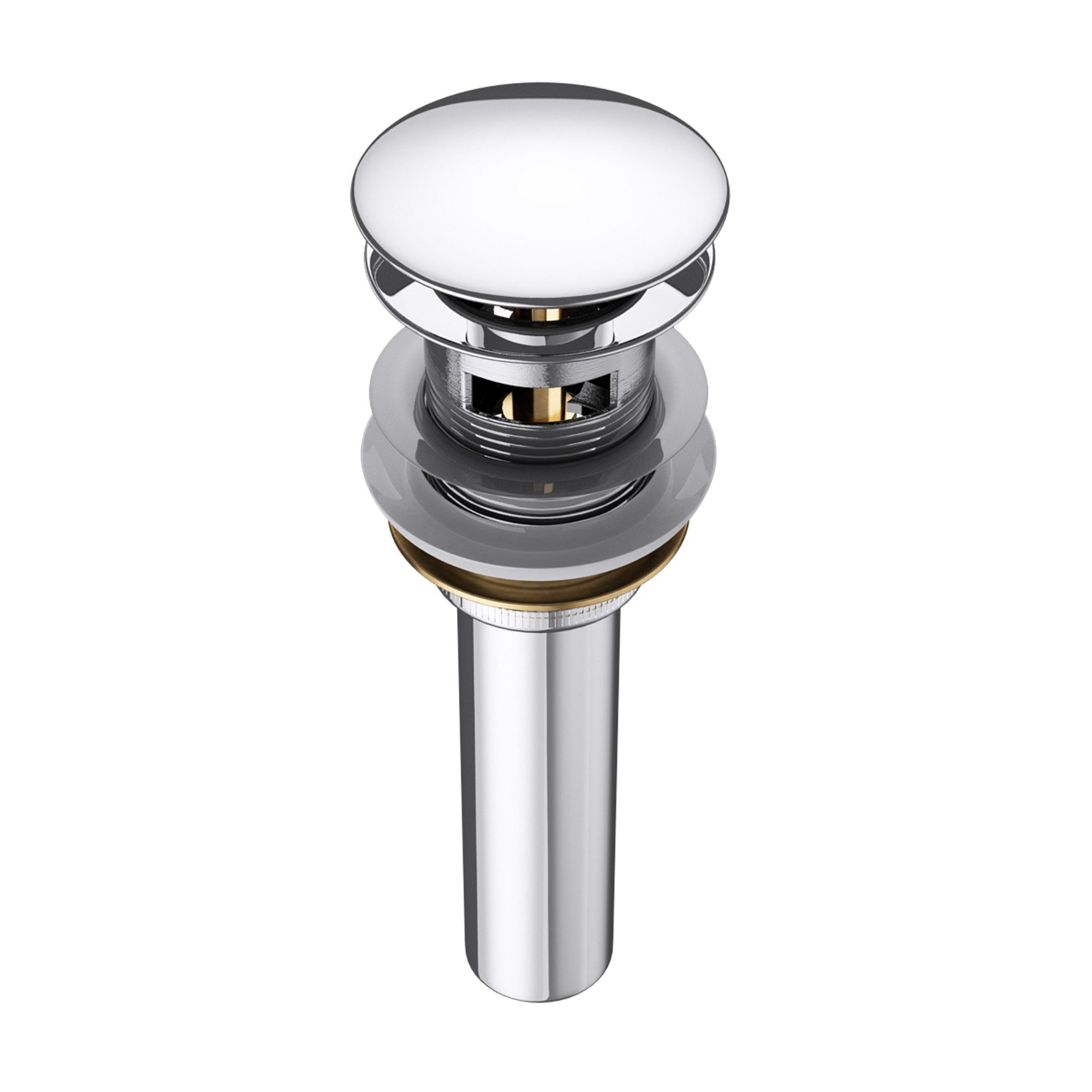 doporro Waschbeckenstöpsel Design Überlauf-Ablaufgarnitur Push-Open Pop-Up- günstig online kaufen