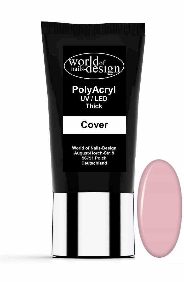 WORLD OF NAILS-DESIGN UV-Gel 30ml PolyAcryl -Gel, AcrylGel in Tube Studioqualität mehr