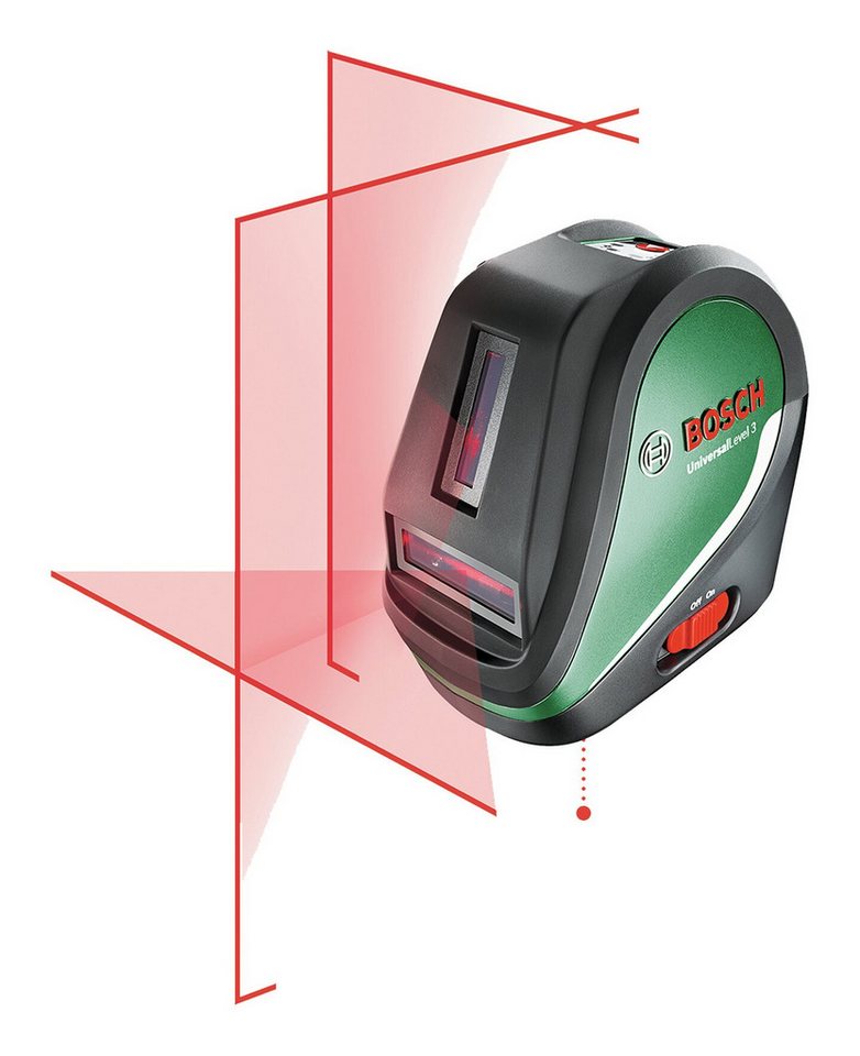 Thumbnail - BOSCH Kreuzlinienlaser UniversalLevel 3, Kreuzlinien-Laser Maxi-Set - im Karton