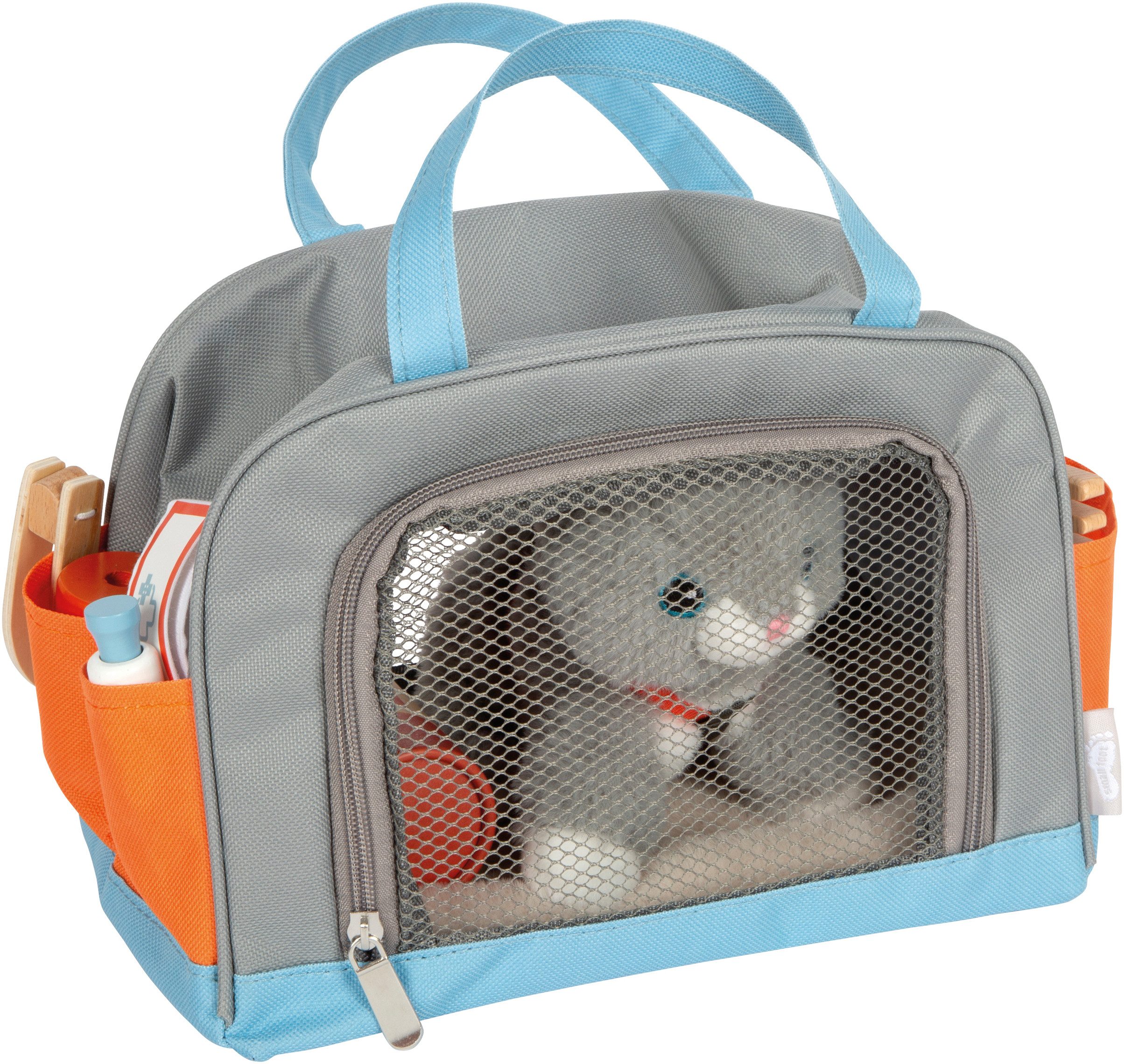 Small Foot Plüschfigur Katze mit Tasche (Set, 15-St), mit Pflege- und Tierarzt-Zubehör – Bild 4 von 5