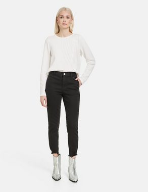 Taifun Stretch-Jeans 7/8 Jeans mit Destroyed-Effekt Skinny