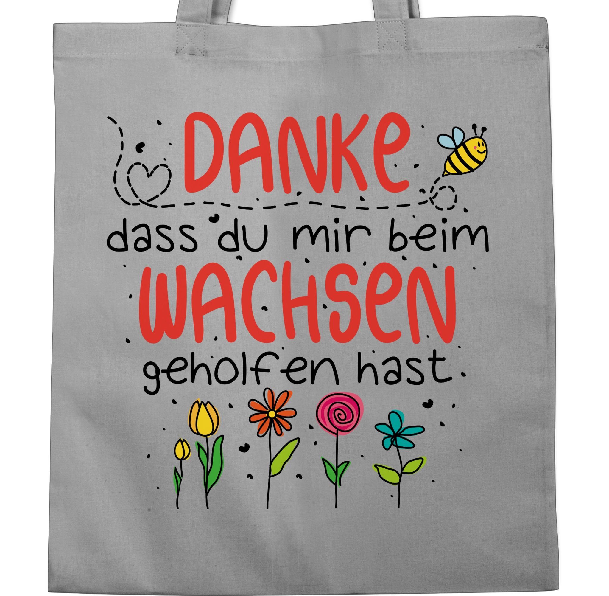 Wachsen mir Hellgrau Abschied hast - geholfen du beim Shirtracer Erzieher Danke dass 2 Erzie, Umhängetasche Erzieher