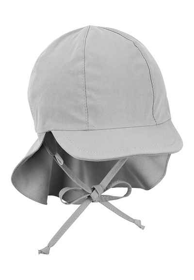 Sterntaler® Schirmmütze »Schirmmütze mit Nackenschutz« mit versteckbaren Ohrenklappen, Bindeband und Nackenschutz
