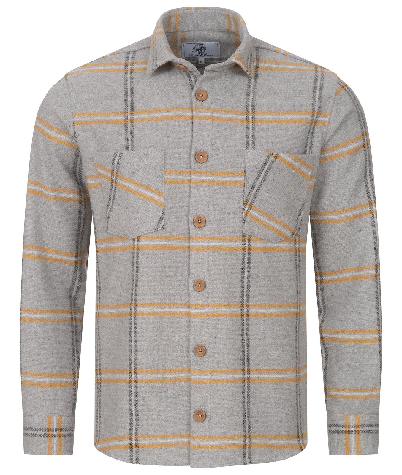 Rock Creek Flanellhemd Herren Hemd Flanellhemd günstig online kaufen