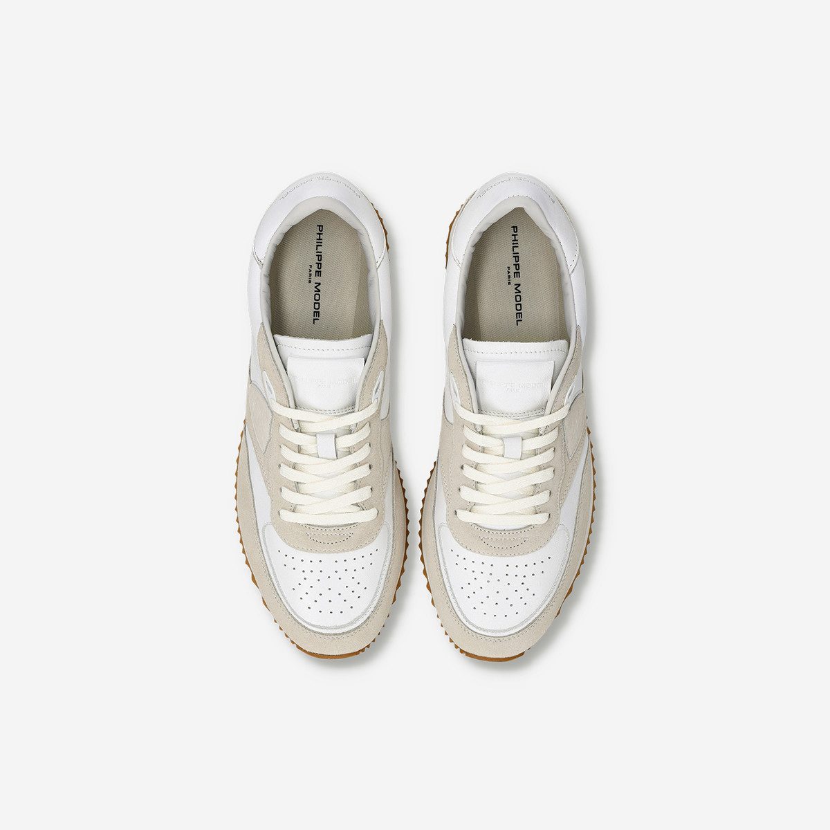 PHILIPPE MODEL Philippe Model BLVILLE LOW, Sneaker, Grau, kombiniert, Herren Sneaker