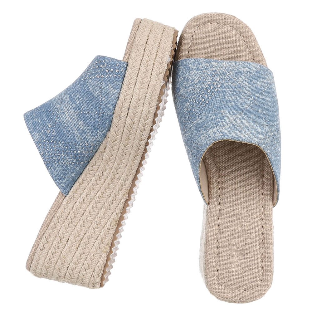 Ital-Design Plateau-Sandalen mit offenem Schnitt für Damen Plateausandalett günstig online kaufen