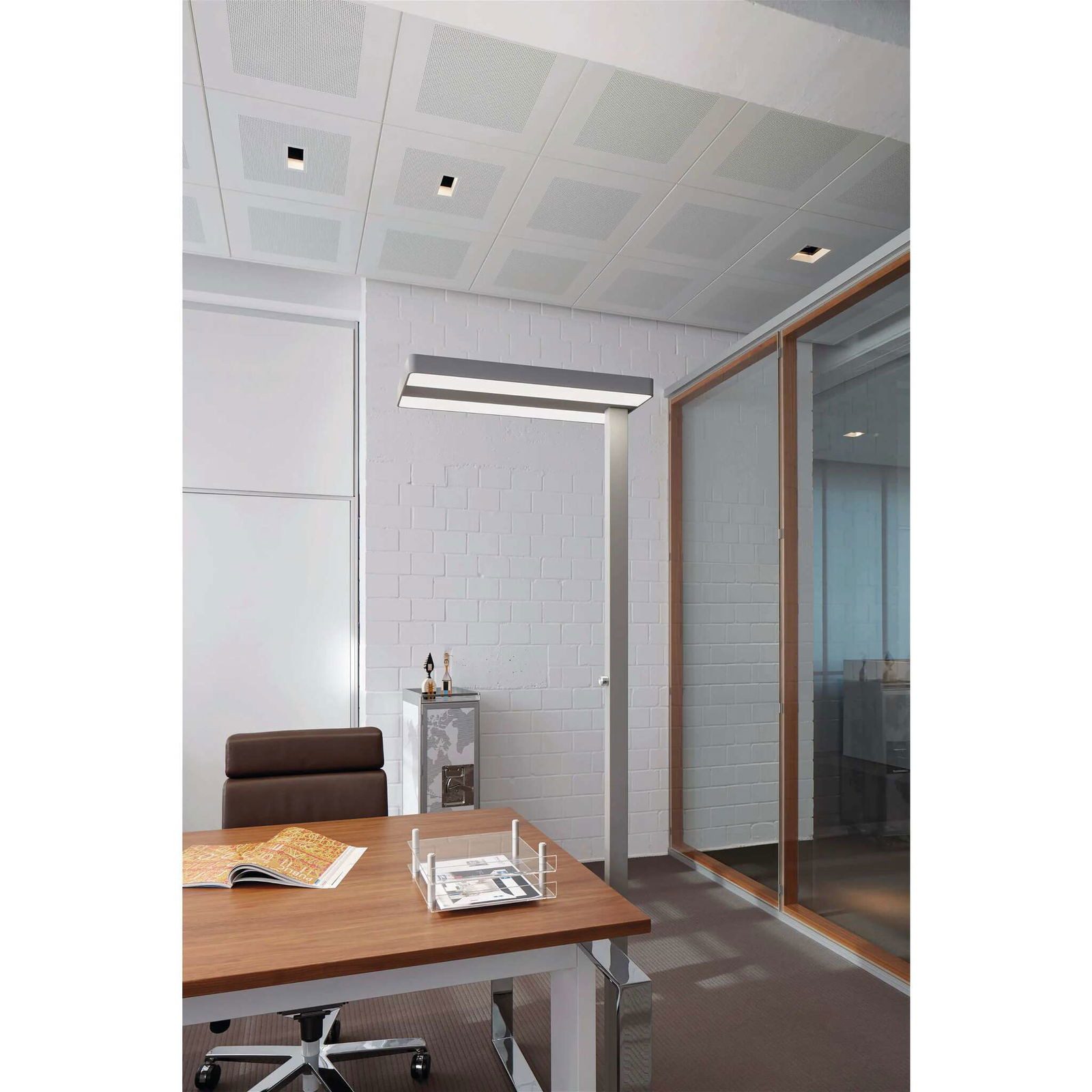 MAUL Stehlampe LED-Standleuchte MAULjaval, dimmbar, LED wechselbar, Dimmbar