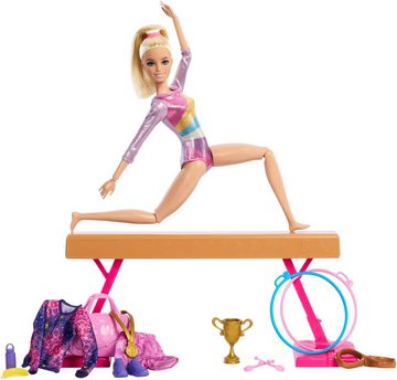 Barbie Anziehpuppe Gymnastik Spielset