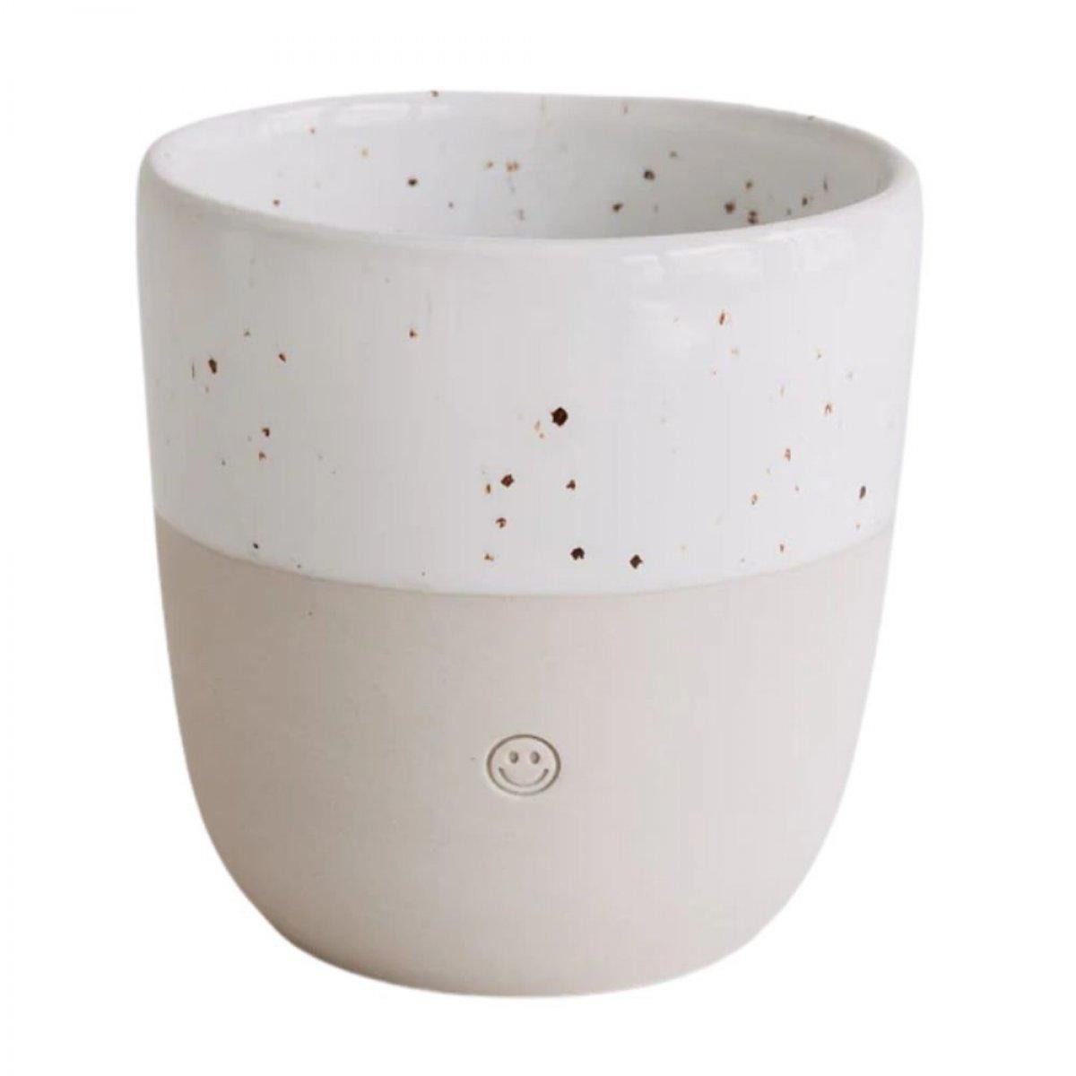 Eulenschnitt Tasse Becher Smiley