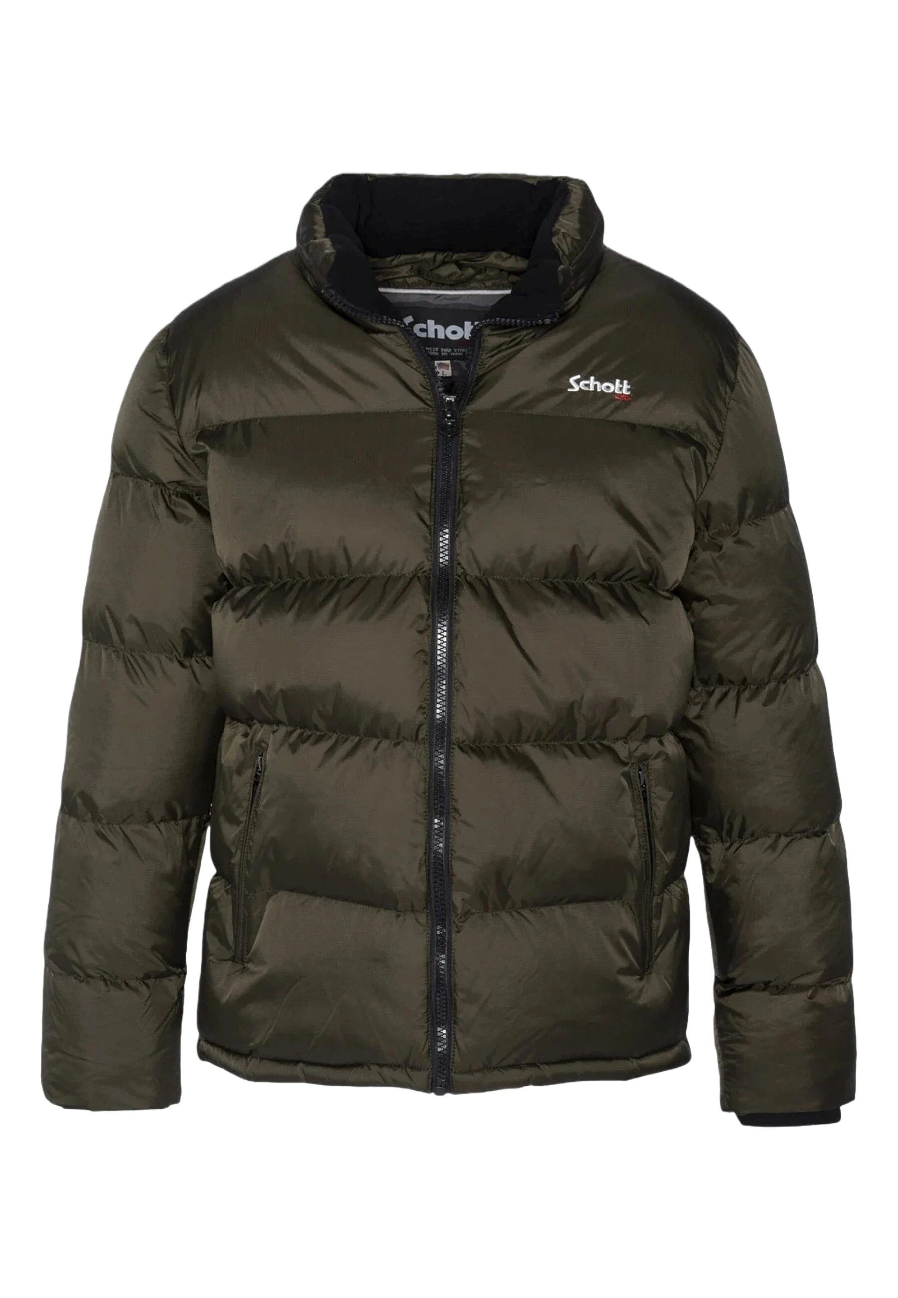 Schott NYC Steppjacke Jacke Pufferjacke (1-St)