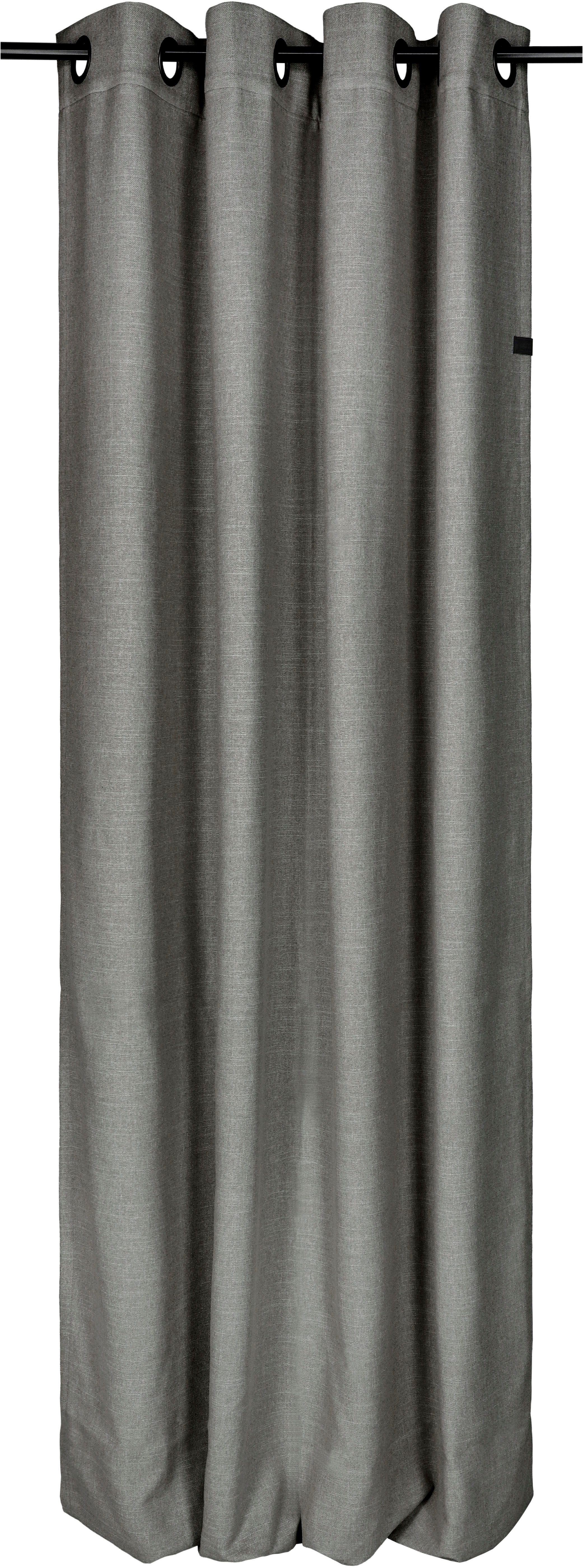 SCHÖNER WOHNEN-Kollektion Gardine Coast (1 St), Ösen, blickdicht, Polyester, strukturierte Leinenoptik im modernen Dessin