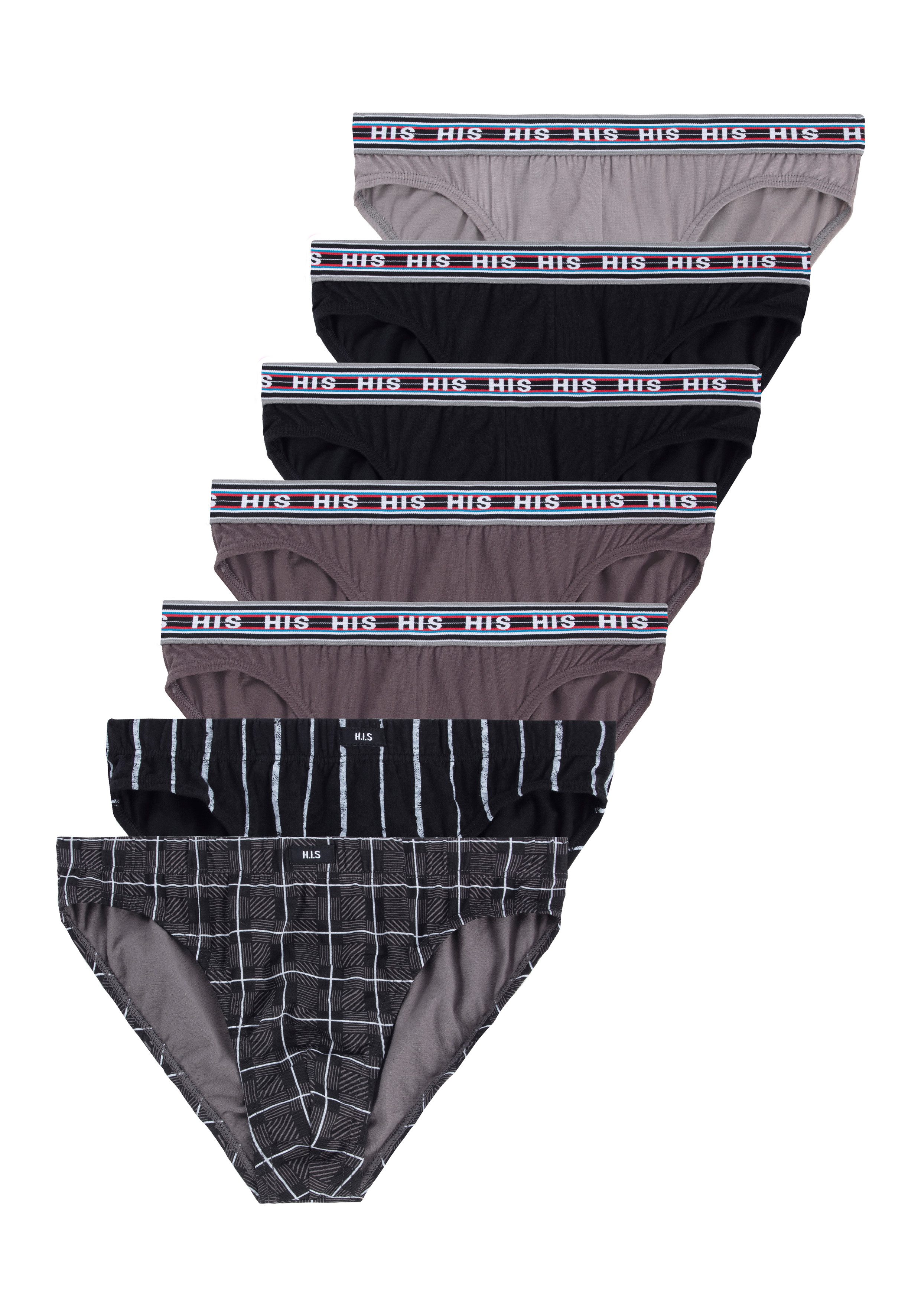H.I.S Slip (Packung, 7-St) aus Baumwoll-Stretch günstig online kaufen