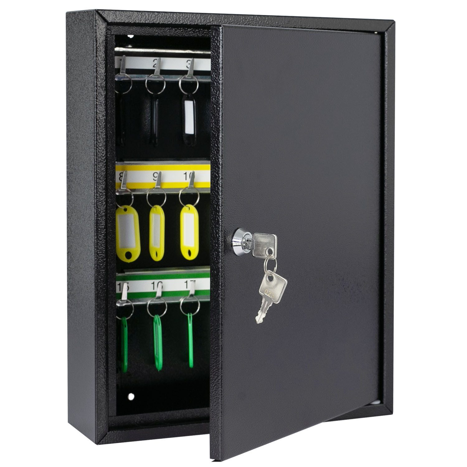 HMF Schlüsselkasten Abschließbarer Schlüsselschrank mit 42 Haken (Inkl. Sch günstig online kaufen