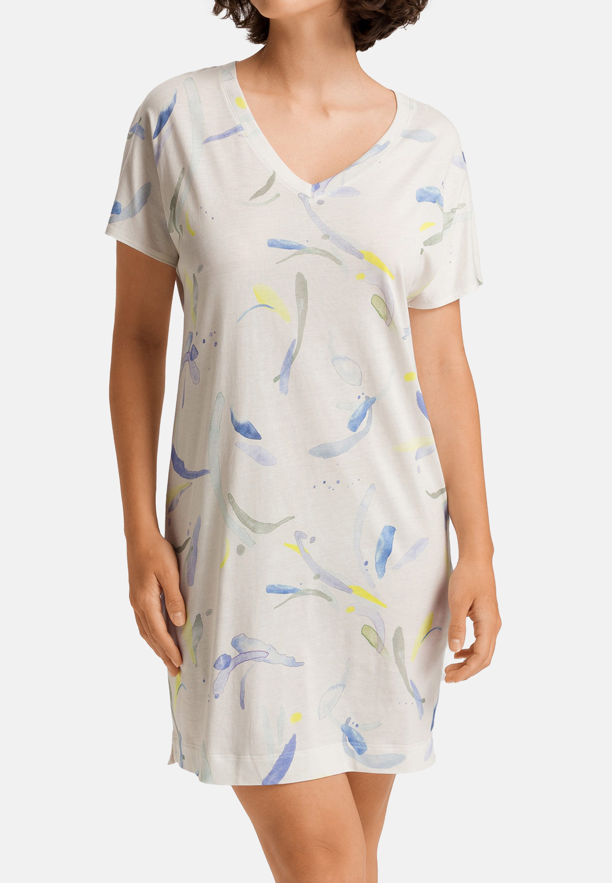 Hanro Nachthemd Sleep & Lounge (1-tlg) Nachthemd - Baumwolle - Atmungsaktiv - 90 cm lang